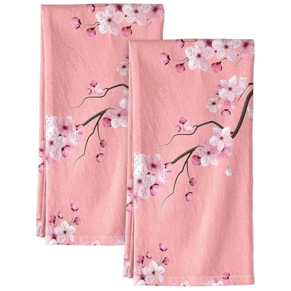 Miss Adola Kitchen Towels Flour Sack Set of 2  18